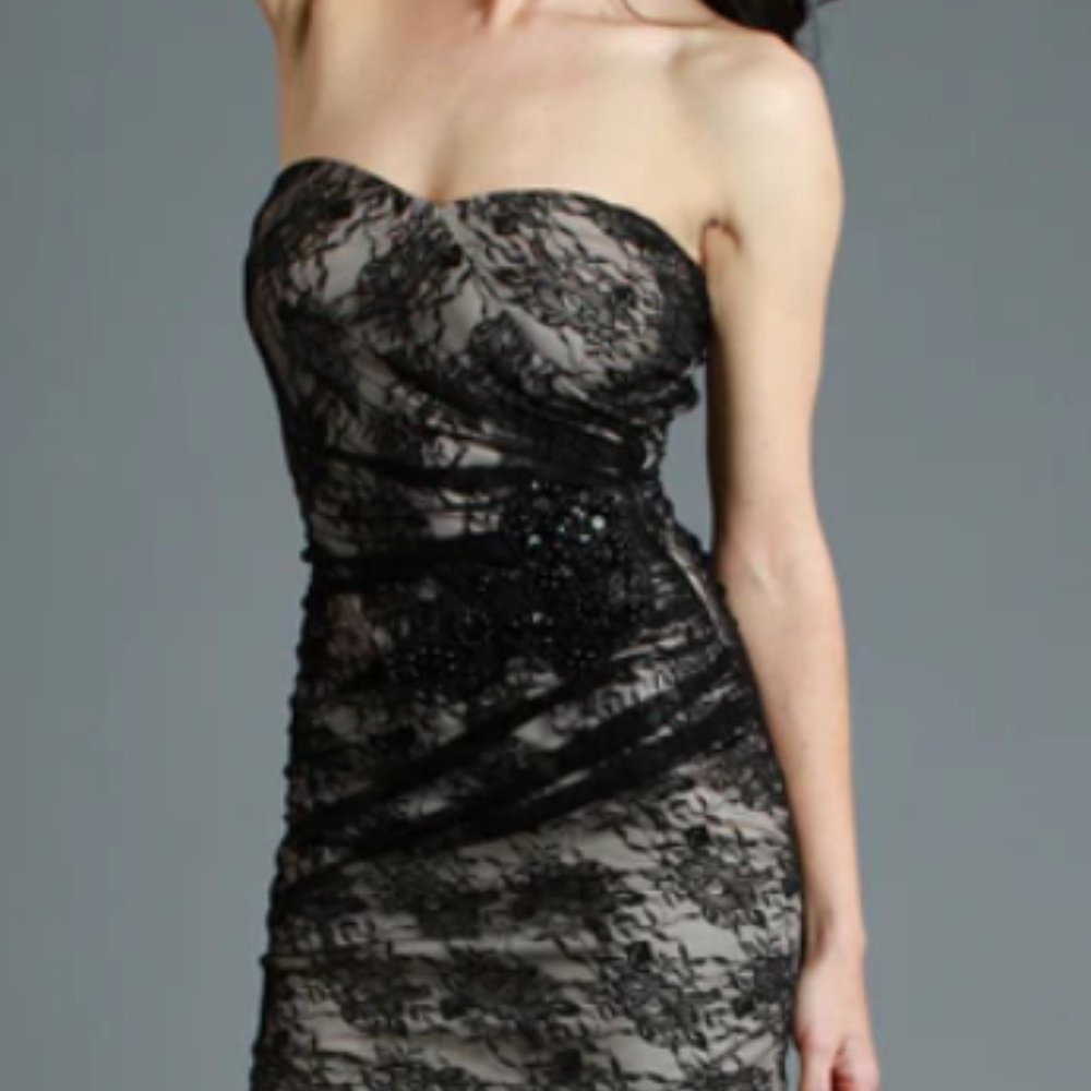 Nikibiki Sequin Accent Lace Dress Size Small